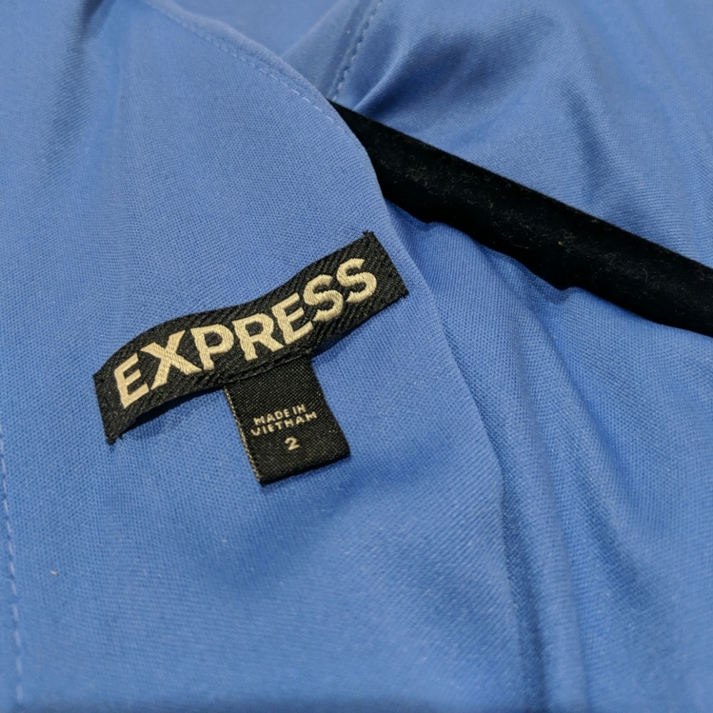 Express periwinkle Mini Dress - Picture 6 of 6